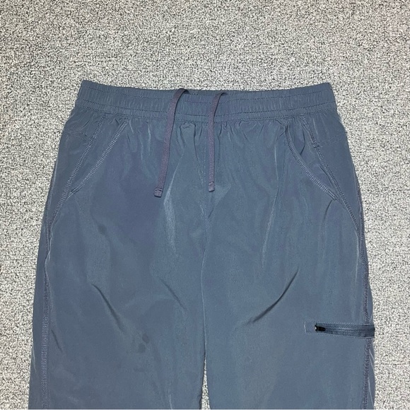 Eddie Bauer Fleece Lined Cargo Jogger Pants Womens 8 Gray Flexion Polar  Casual - Picture 2 of 13